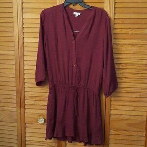 Soft Joie Long Sleeve Mini Dress Size Small